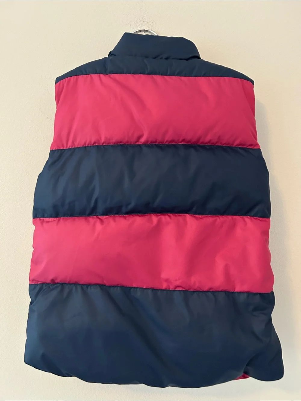 Ralph Lauren Navy & Pink Reversible Puffer Vest Girls Size 5